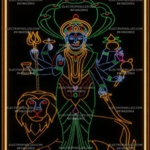 4FT X 10FT DEVI MATA ~ 2500HOLES