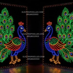 4FT X 6 FT PEACOCK ~2500HOLES