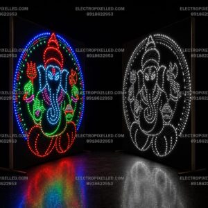 GANESH - CIRCLE 4X4 FEET ~ 650 Holes